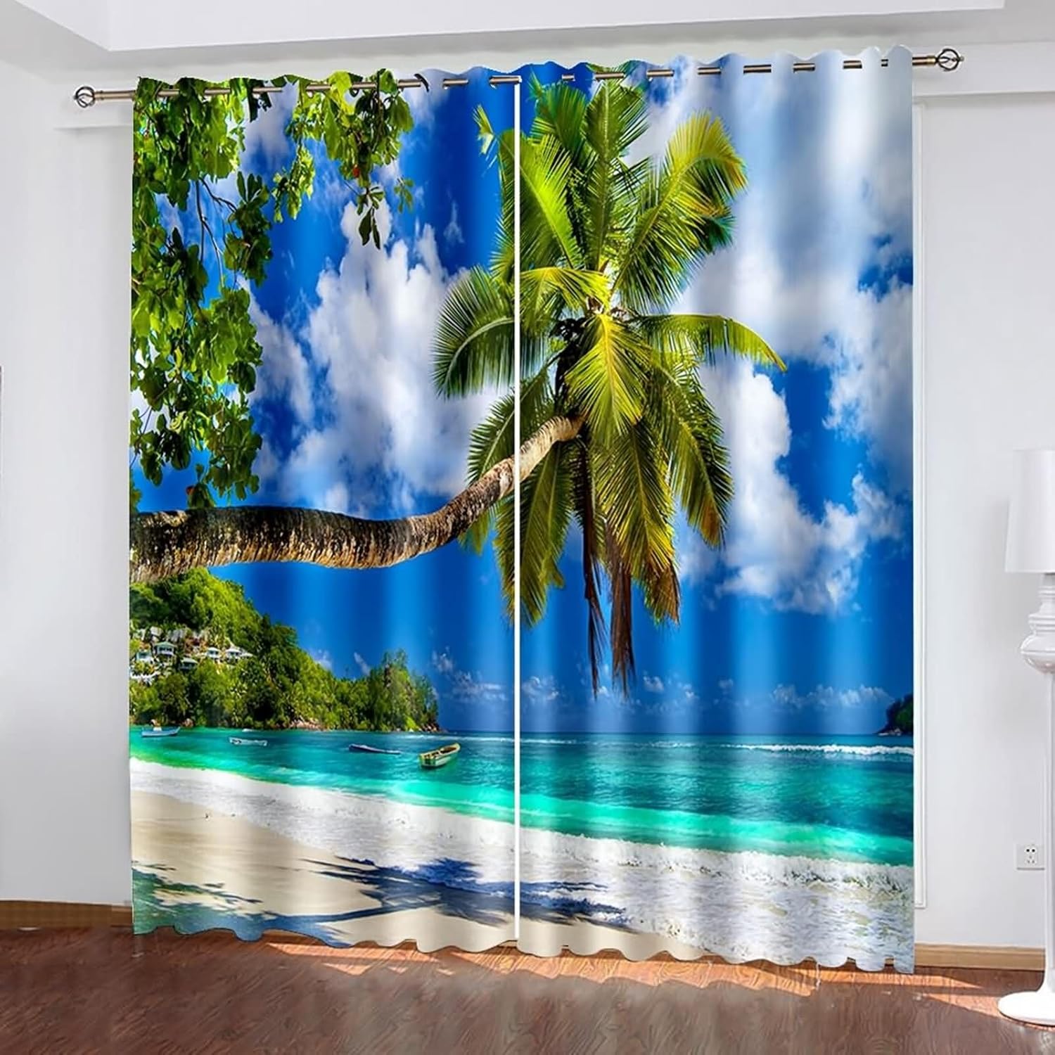 Homxi Blackout Curtains Set of 2 for Dining Room