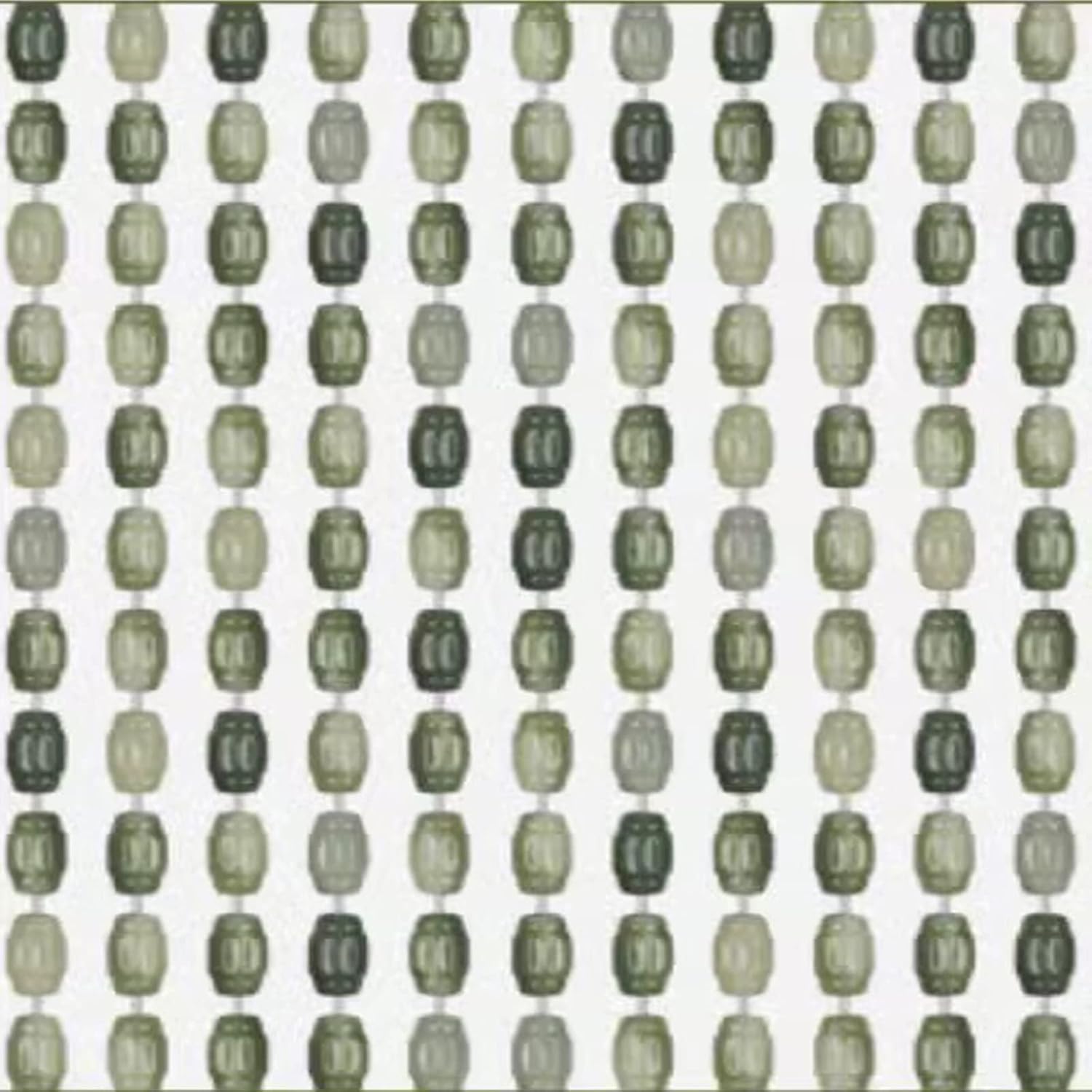 EMYJAY Green Beaded Door Curtain 80x180cm