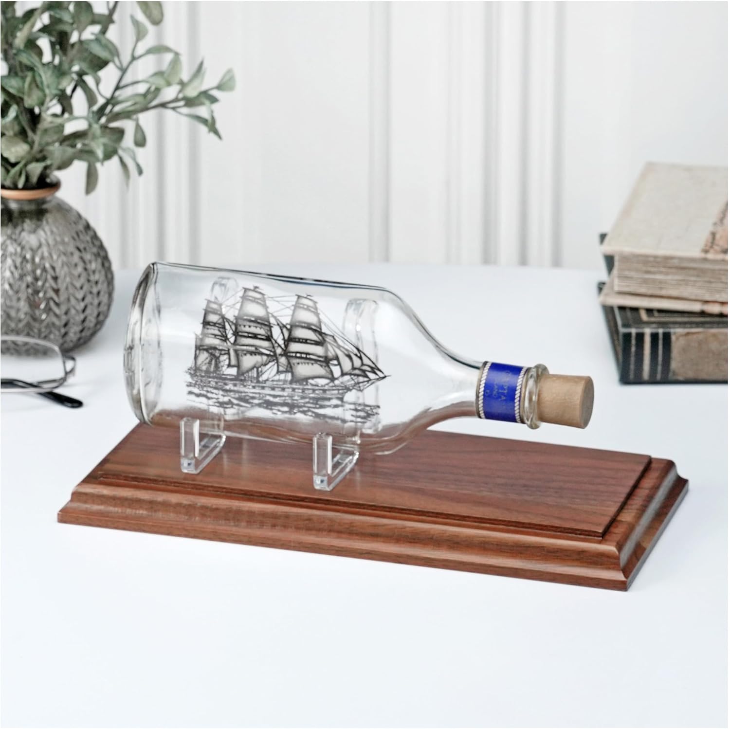 Plymor Solid Walnut Rectangular Display Base