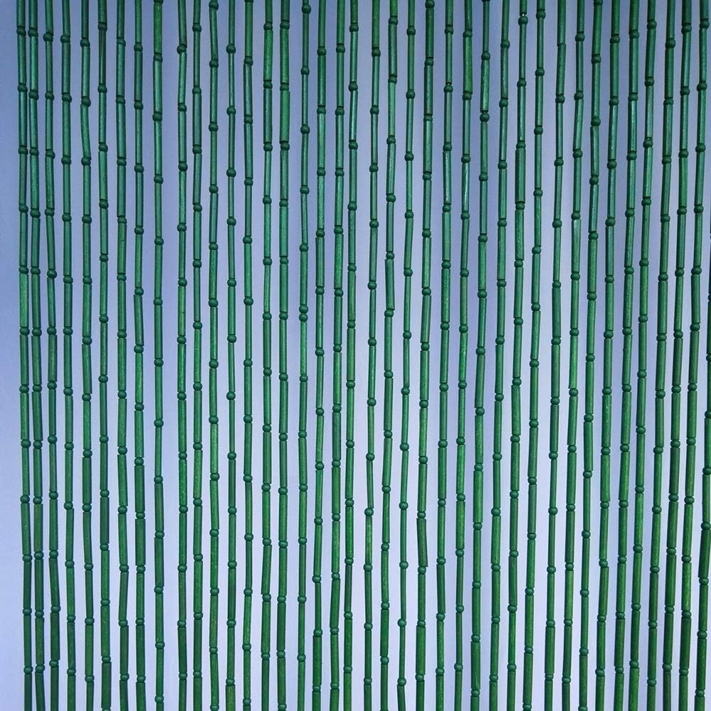 Beaded Curtain Natural Bamboo Room Divider Doorway Passage Decor