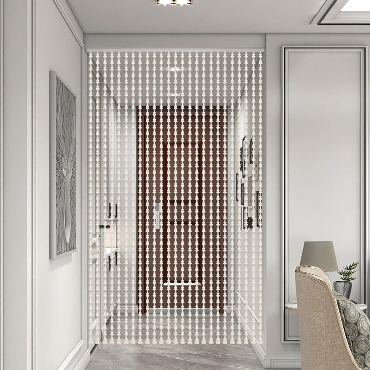 KDDEON Wooden Beads Door String Curtain