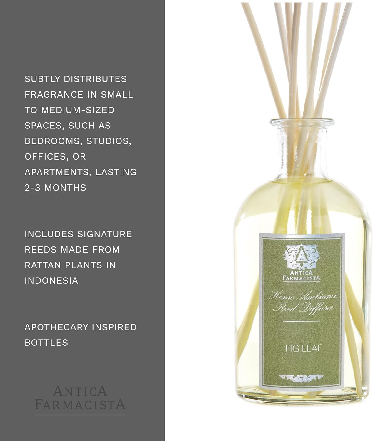 Antica Farmacista Fig Leaf Reed Diffuser 845 Fl Oz