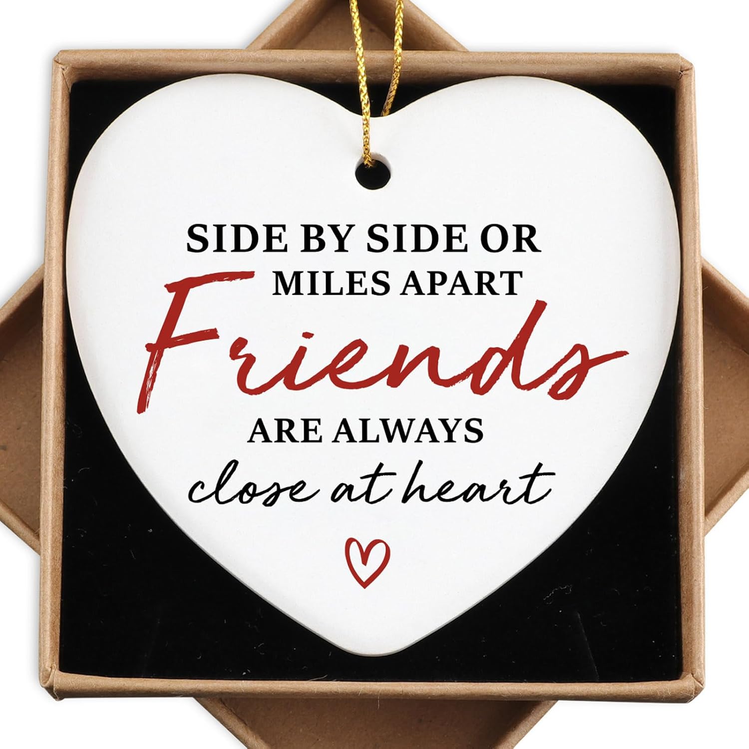 Unique Friendship Ornament for Best Friends