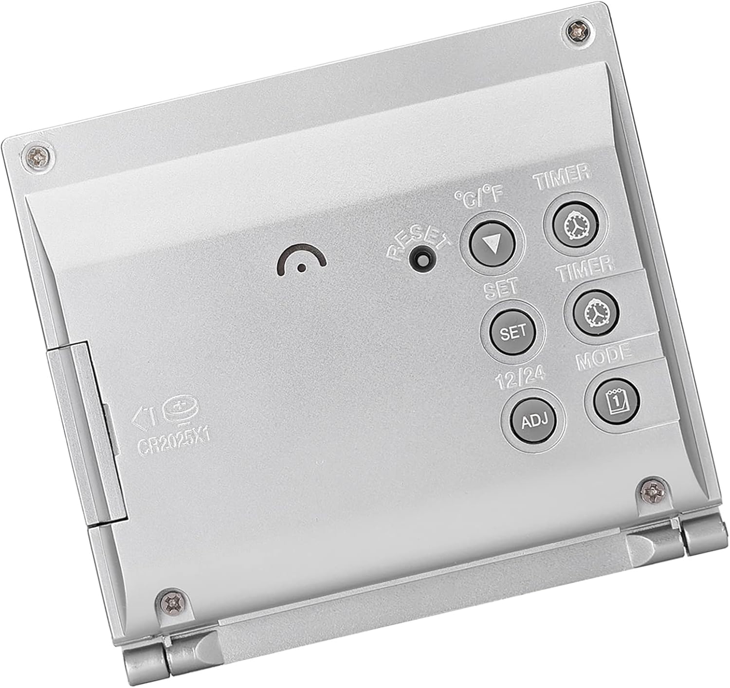 GLOGLOW Multifunctional LED Clock with Weather Monitoring