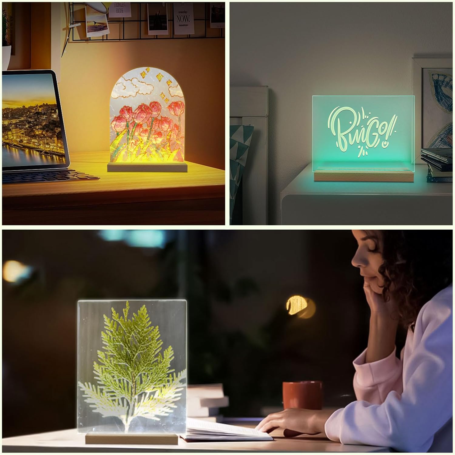 118 Inch Rectangle LED Lighted Display Base Stand