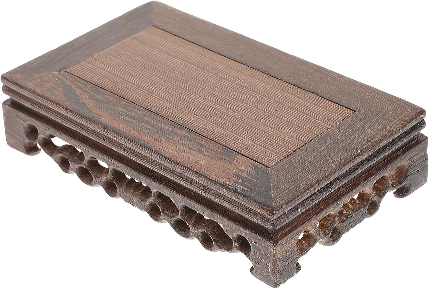 Ipetboom Wooden Seat Table Lamp Teapot Base Display Stand