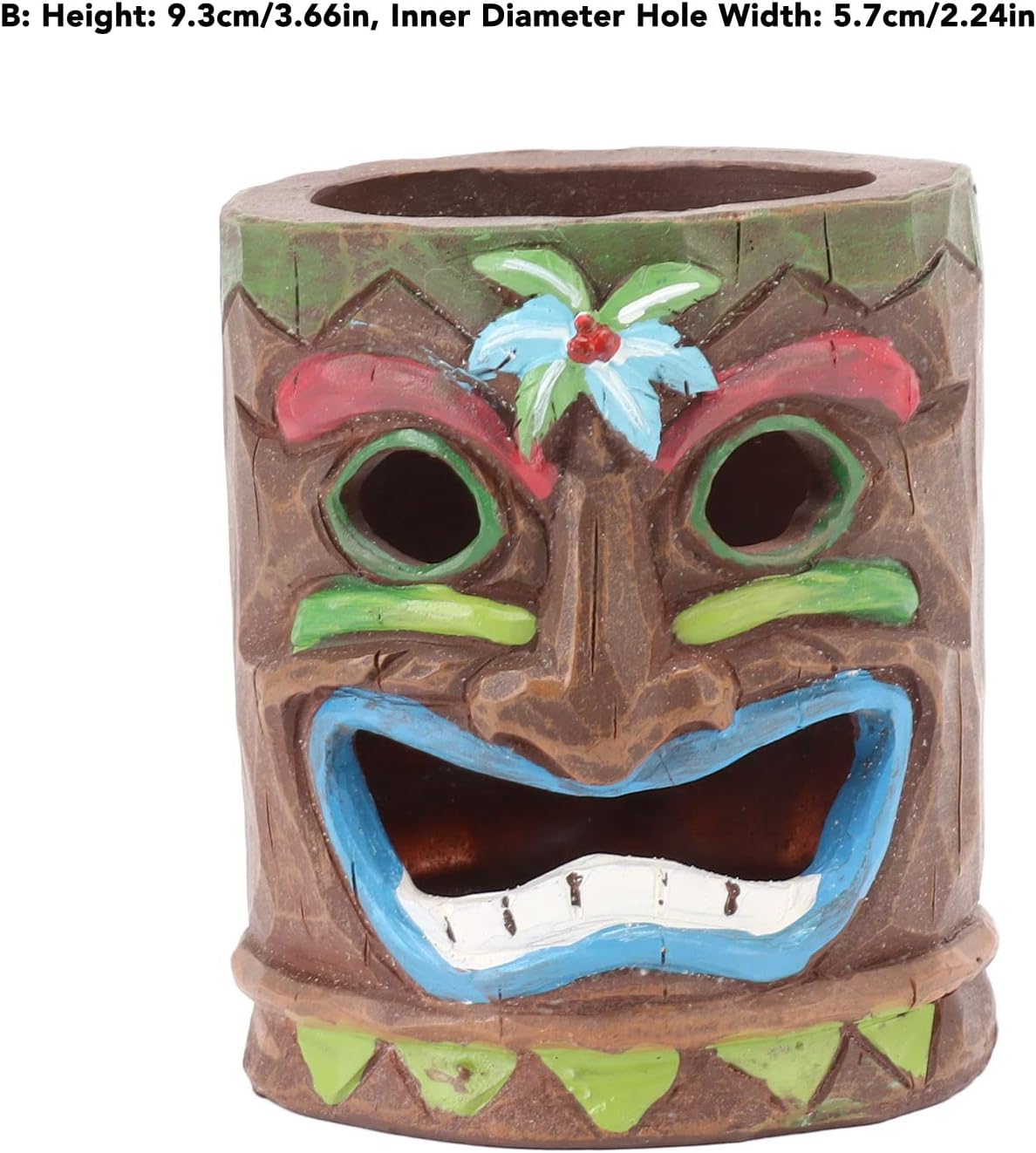 Grimace Ashtray Candle Holder with Simulated Face