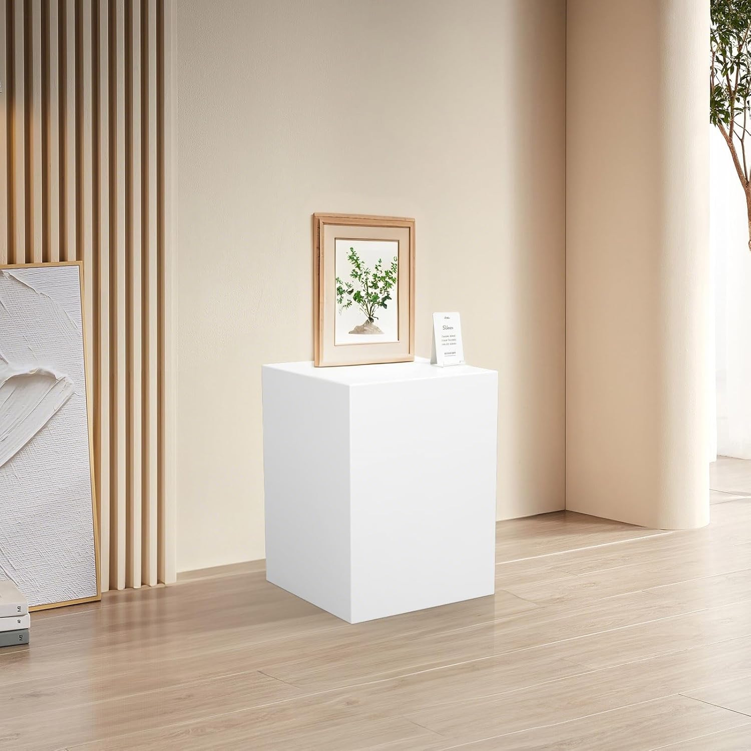Cube Display Pedestal Stand for Events and Stores