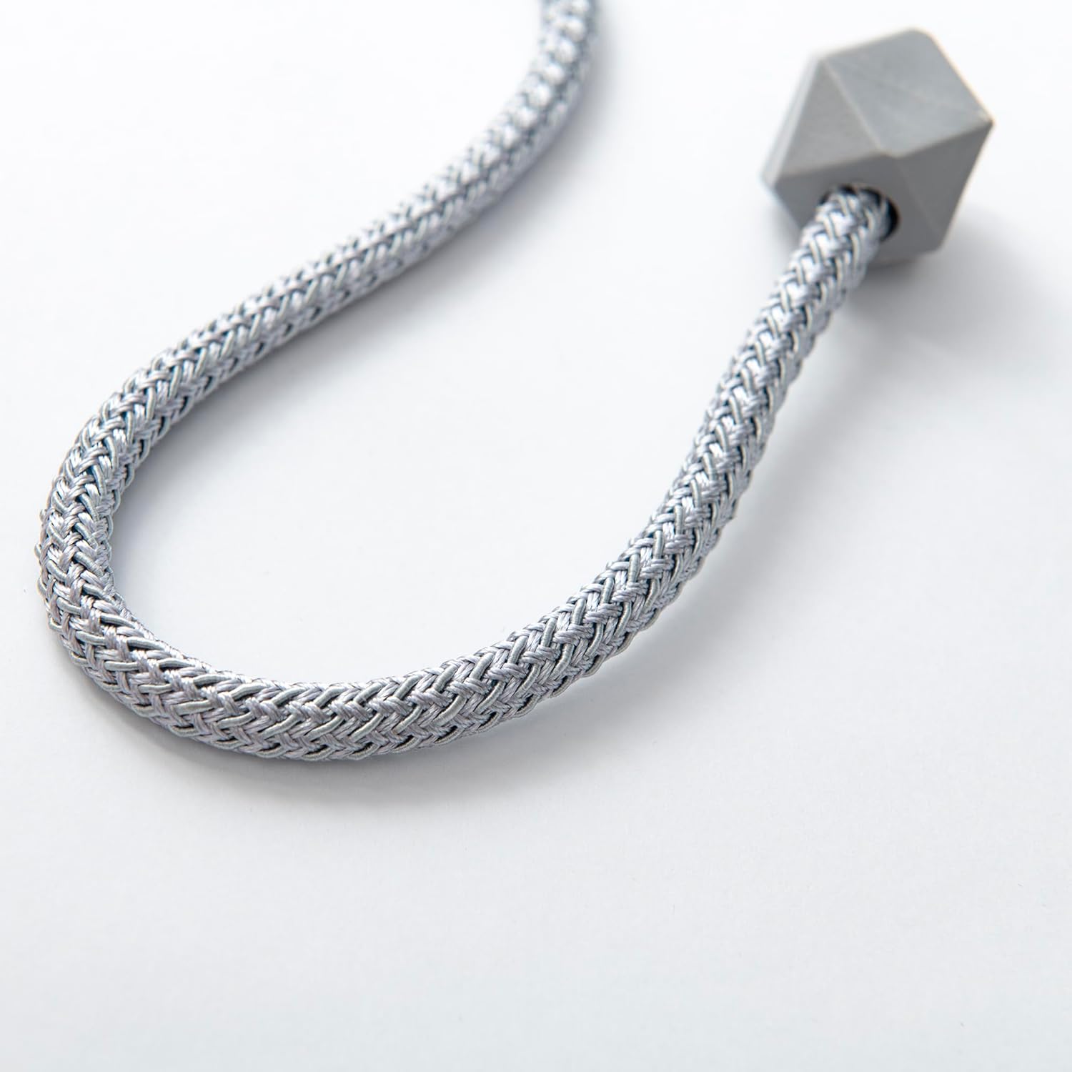 Magnetic Curtain Tiebacks with Thick Twist Rope