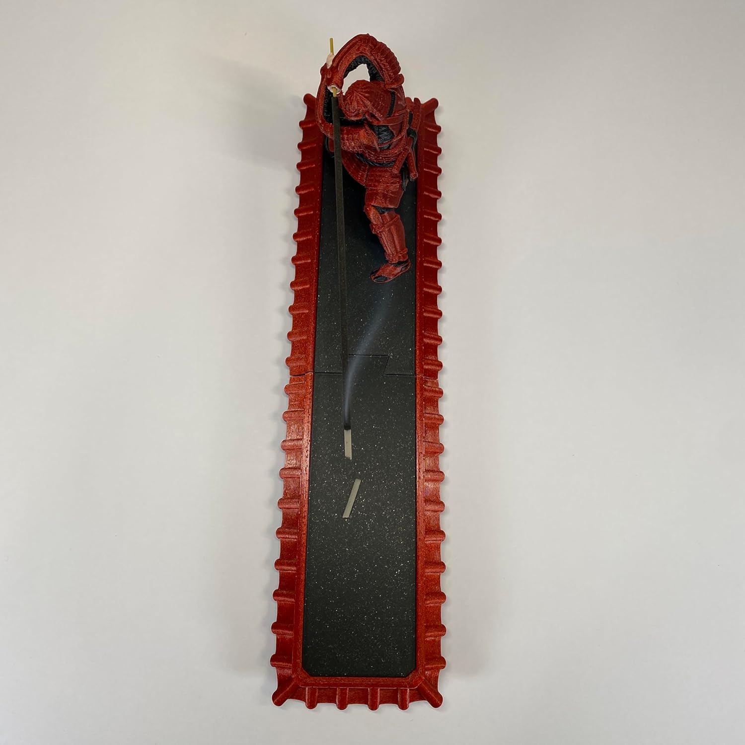 Japanese Samurai Incense Holder with Storage Box