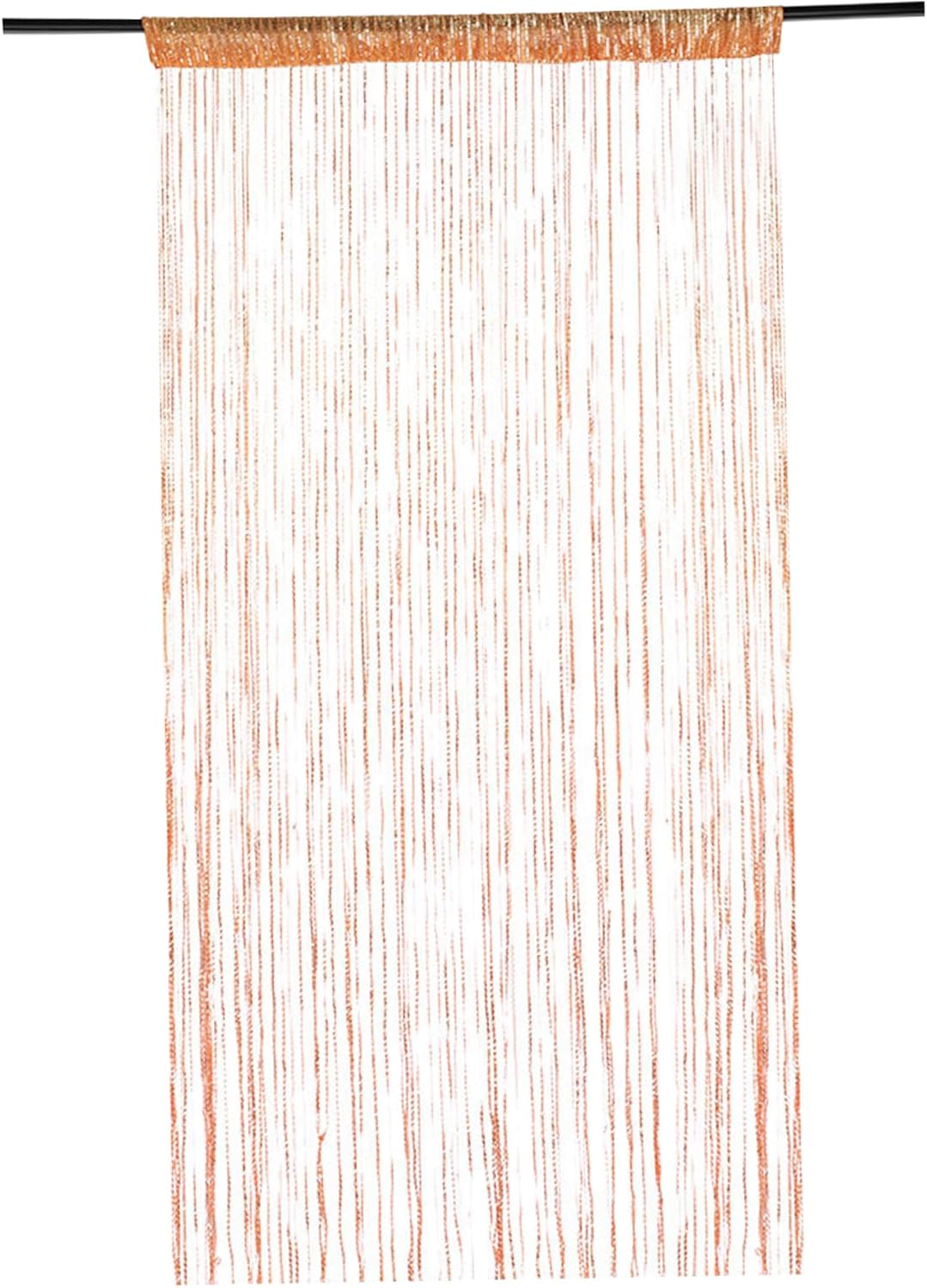 Shiny Door Beads Curtain 39x79 Orange
