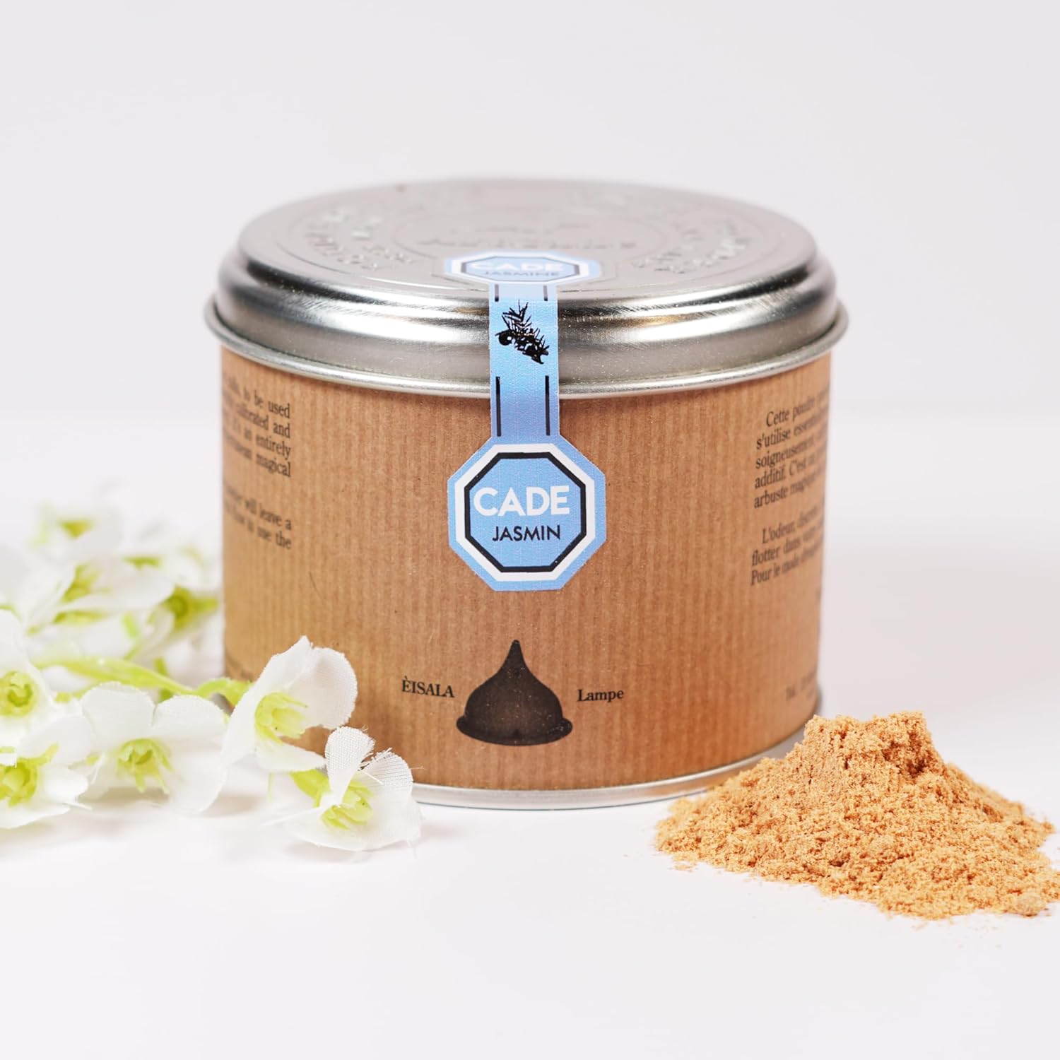 Premium Natural Cade Incense Powder Jasmine 32oz Handmade France