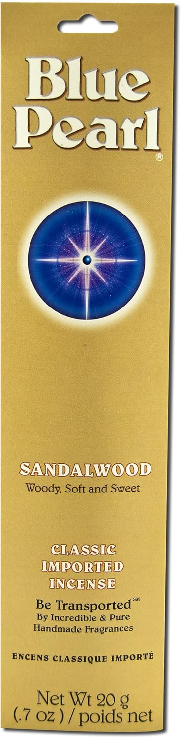 Blue Pearl Classic Fragrance Incense Sandalwood 20 Gram