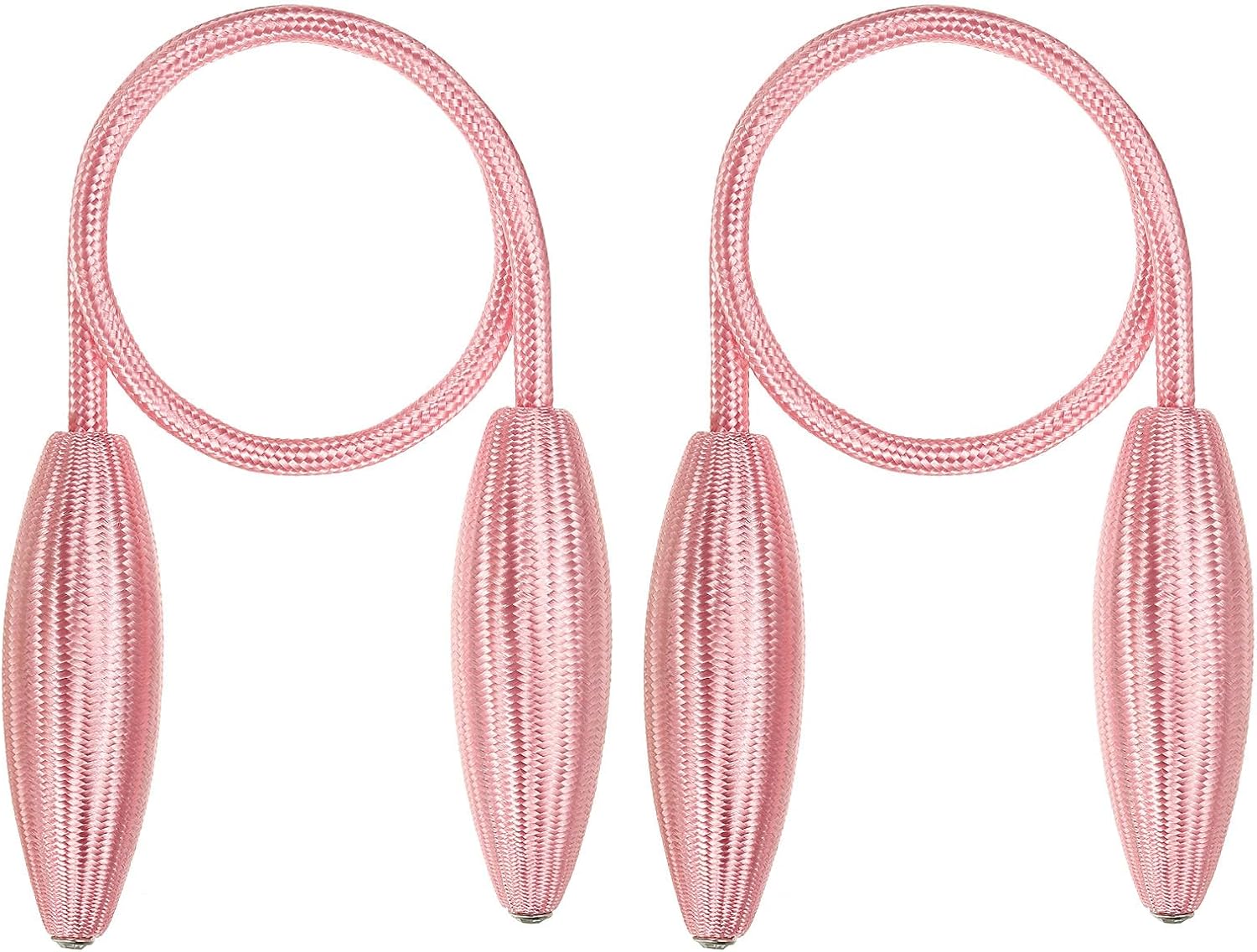 PATIKIL Pink Curtain Tiebacks 2 Pack Holdbacks