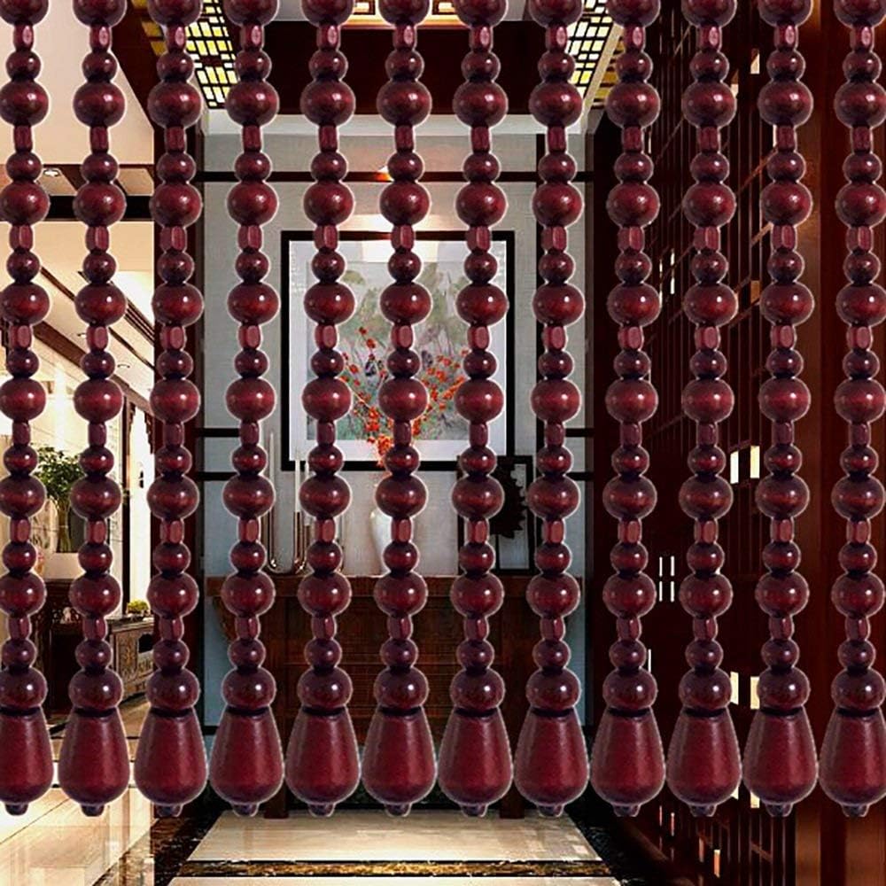 Wooden Beads Curtain Panel Door Divider