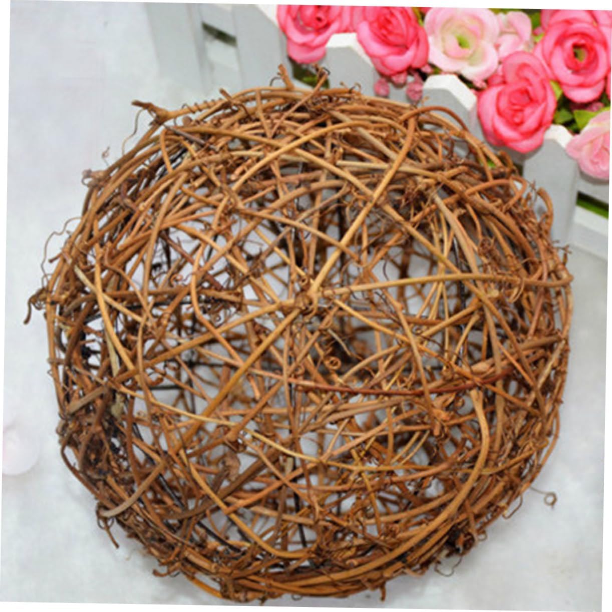 10pcs Hand Knitting Rattan Balls Holiday Decor