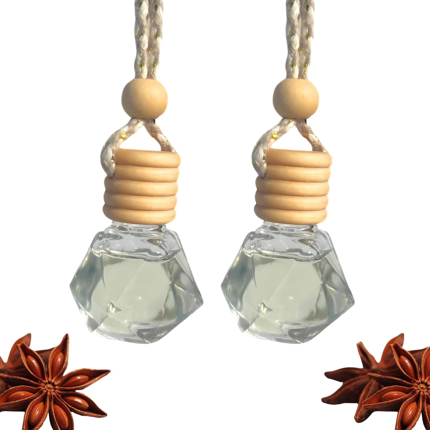 Hily Candles Car Diffuser Spiced Chai Gingerbread 2 Pack