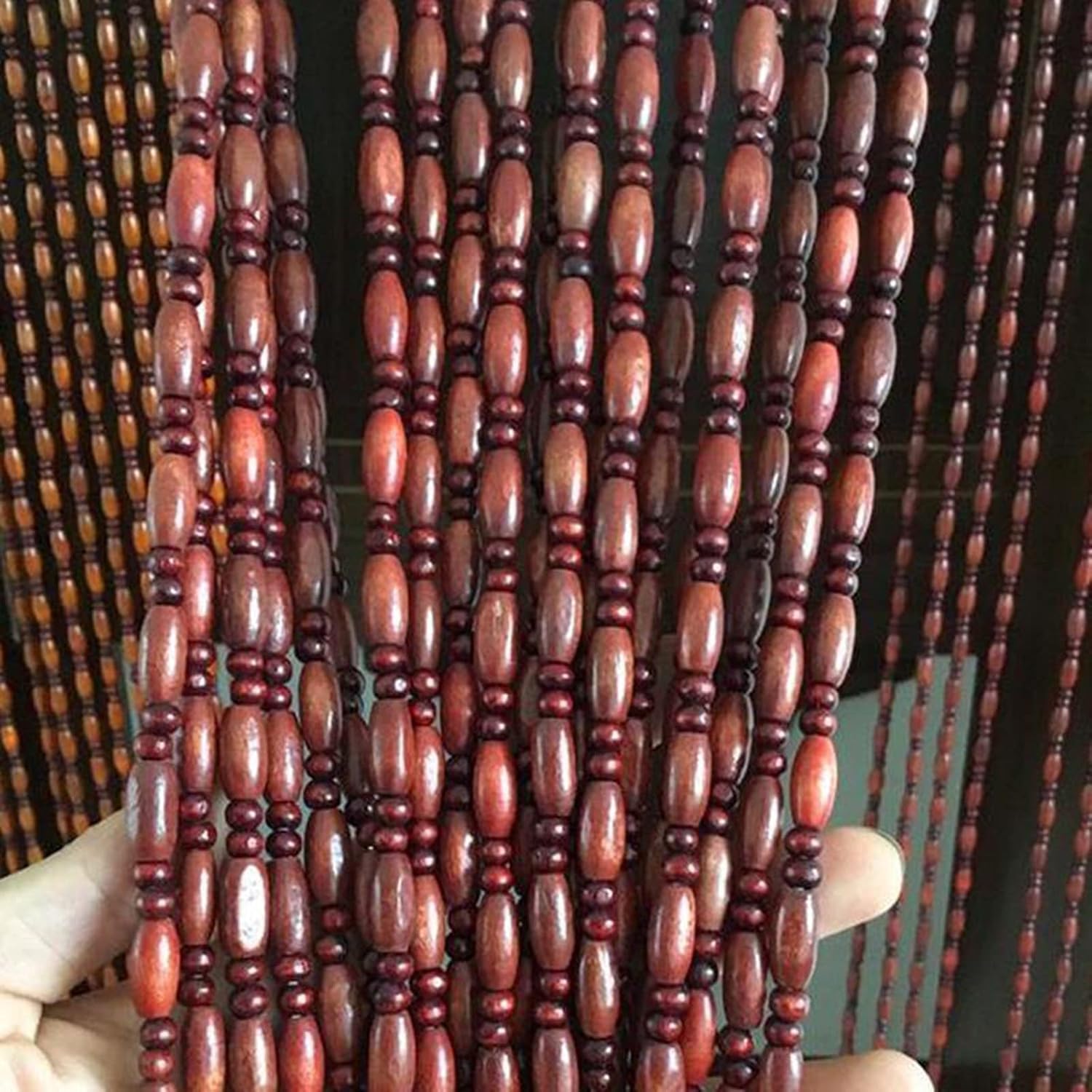 Bamboo Beaded Door Curtain for Home Dcor