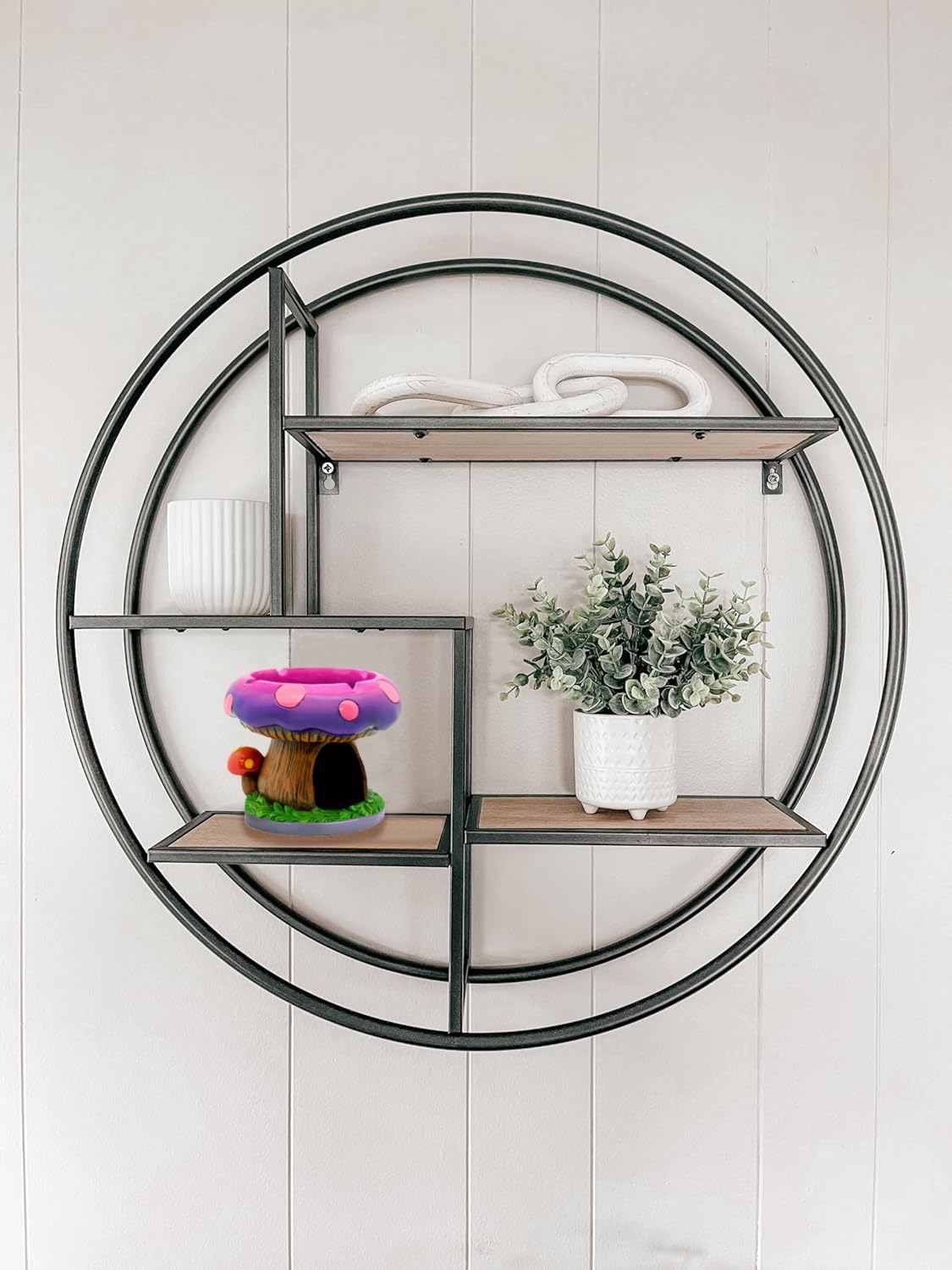 Fantastical Mushroom Ashtray with Storage - Stylish Decor for Smoke Sessions