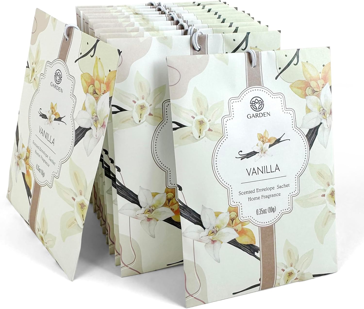 Vanilla Scented Sachets 12 Pack - Home Fragrance