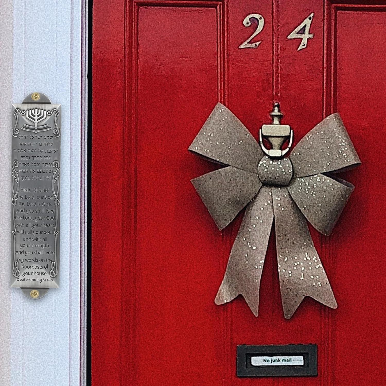 5pcs Religious Holy Scroll Hangers for Door Frame Decor