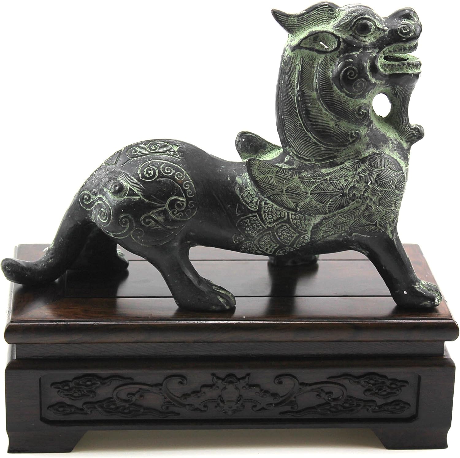 Chinese Rosewood Solid Mahagony Display Stand Pedestal