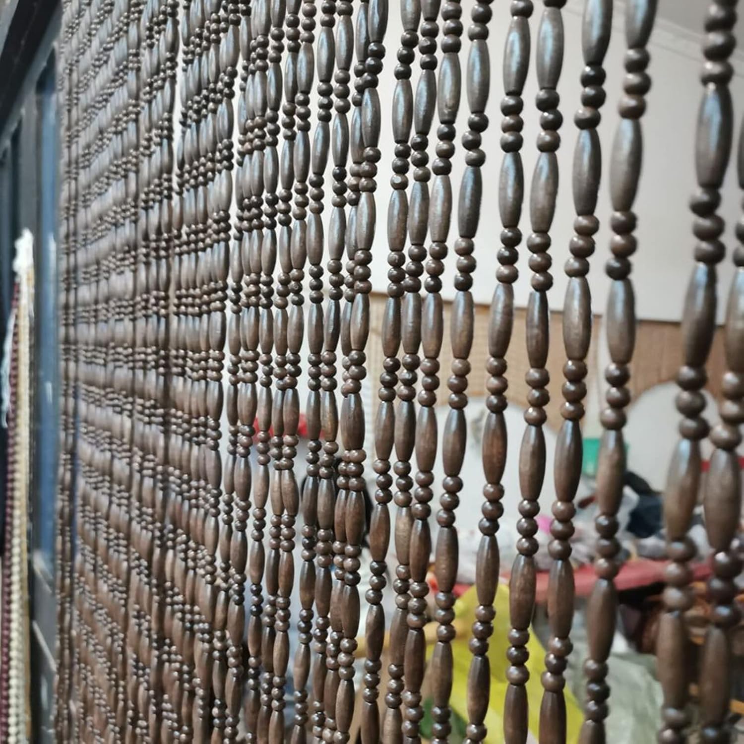 Natural Bamboo Door Beads for Porch and Bedroom Decor