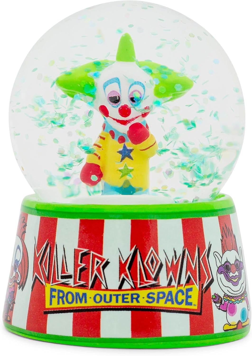 Killer Klowns from Outer Space Snow Globe Miniature 3 Inches