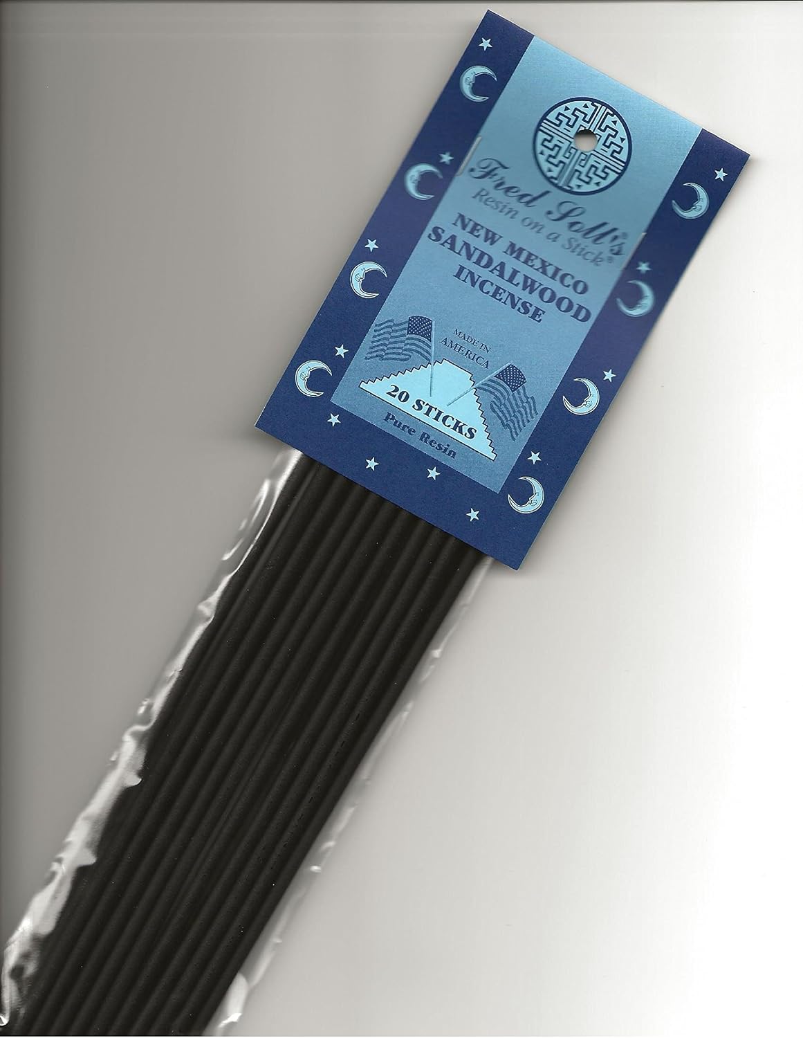 FRED SOLLS Resin On A Stick New Mexico Sandalwood Incense 20sticks