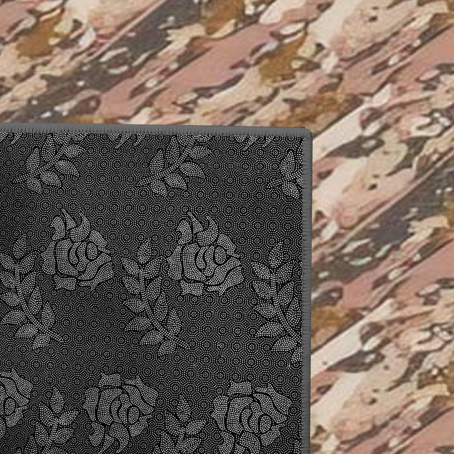 Modern 3D Area Rug Faux Cotton Non-Slip Extra Large Size