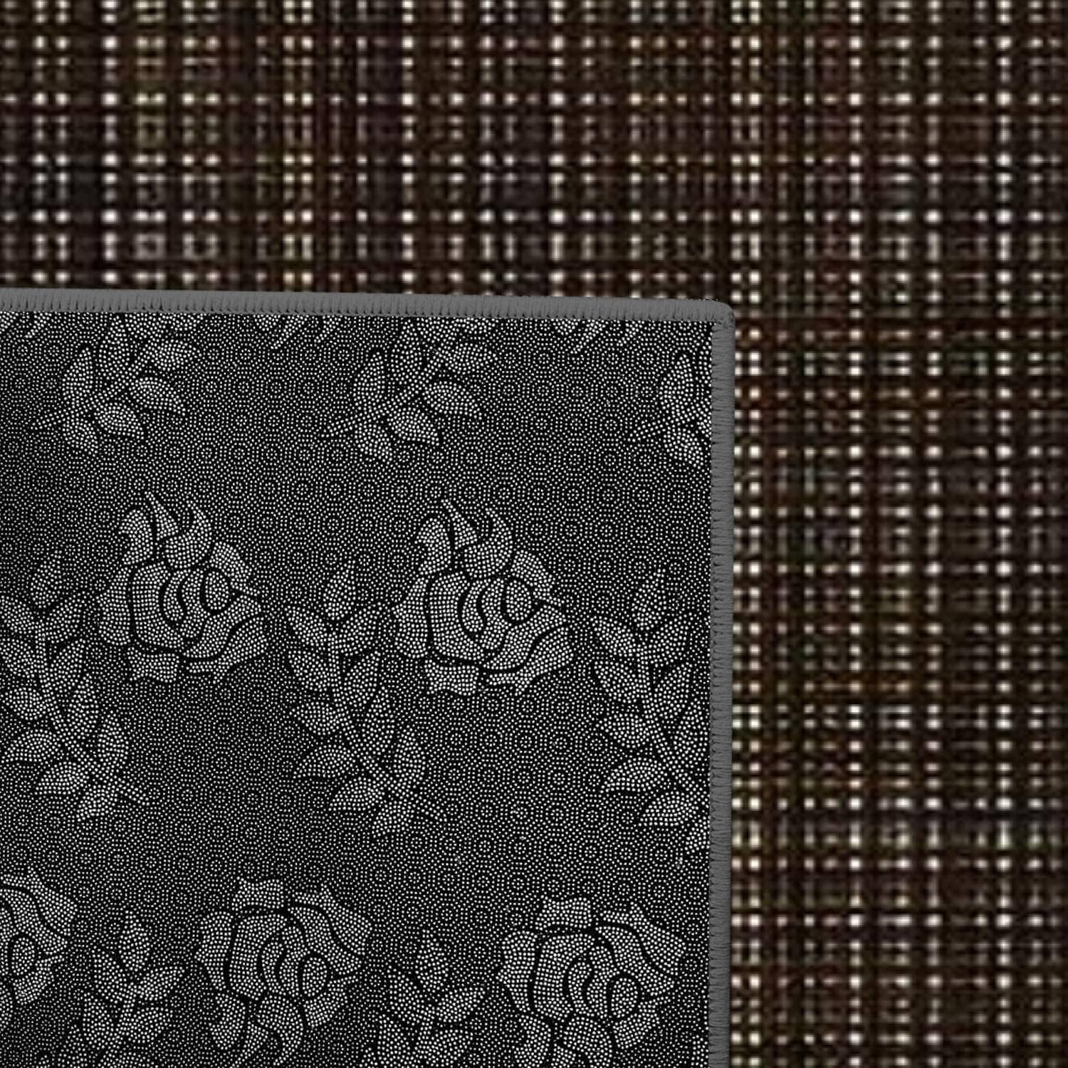 Modern 3D Design Area Rug with Non-Slip Surface