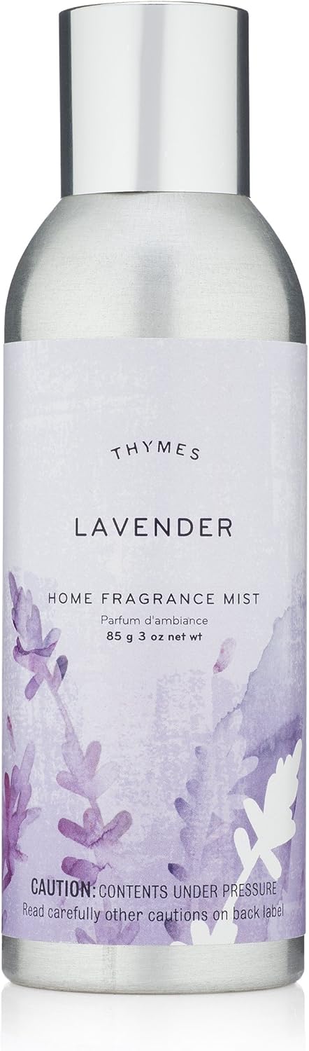 Thymes Home Fragrance Mist - Lavender Scented Air Freshener 3 oz