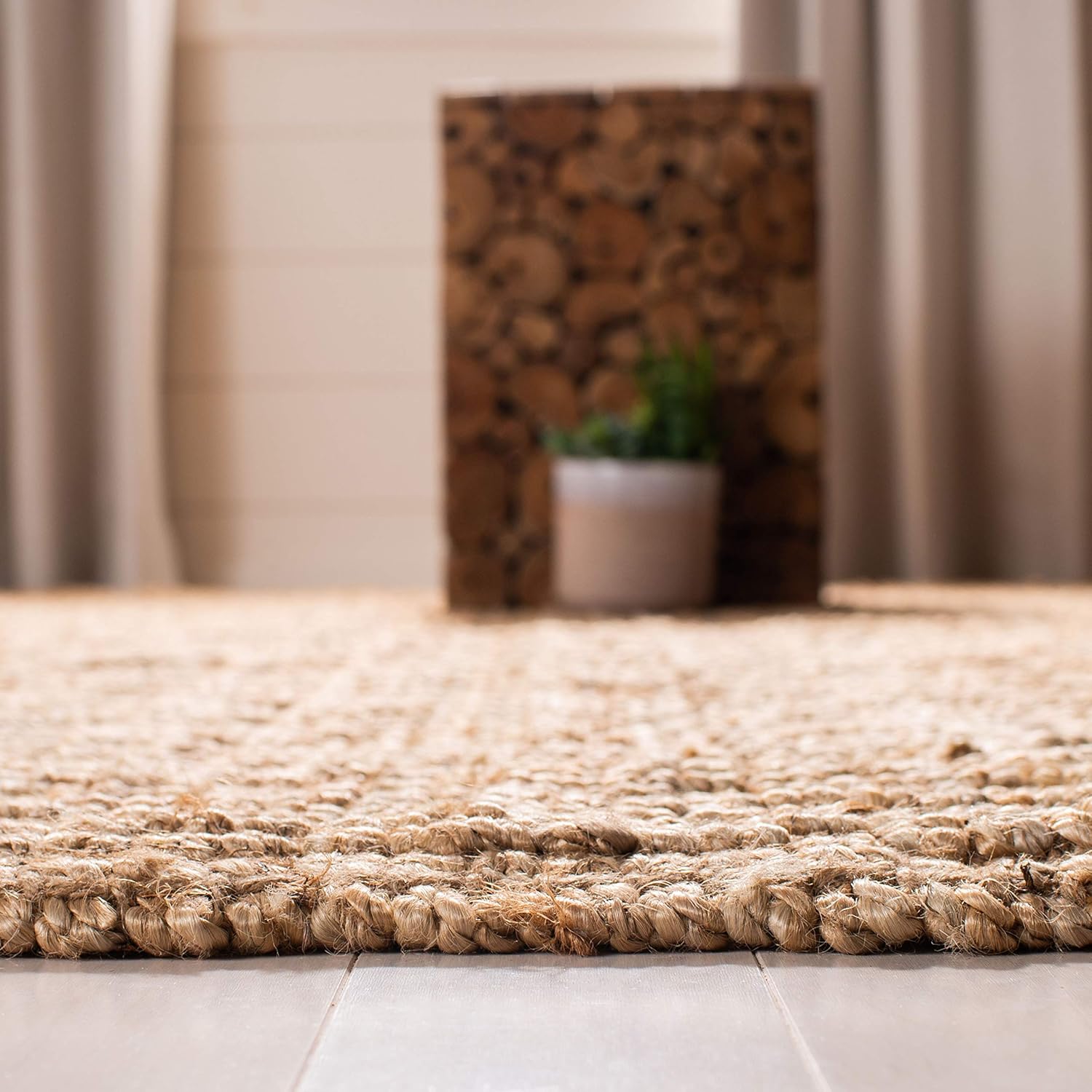SAFAVIEH Natural Fiber Runner Rug 23 x 9 Beige