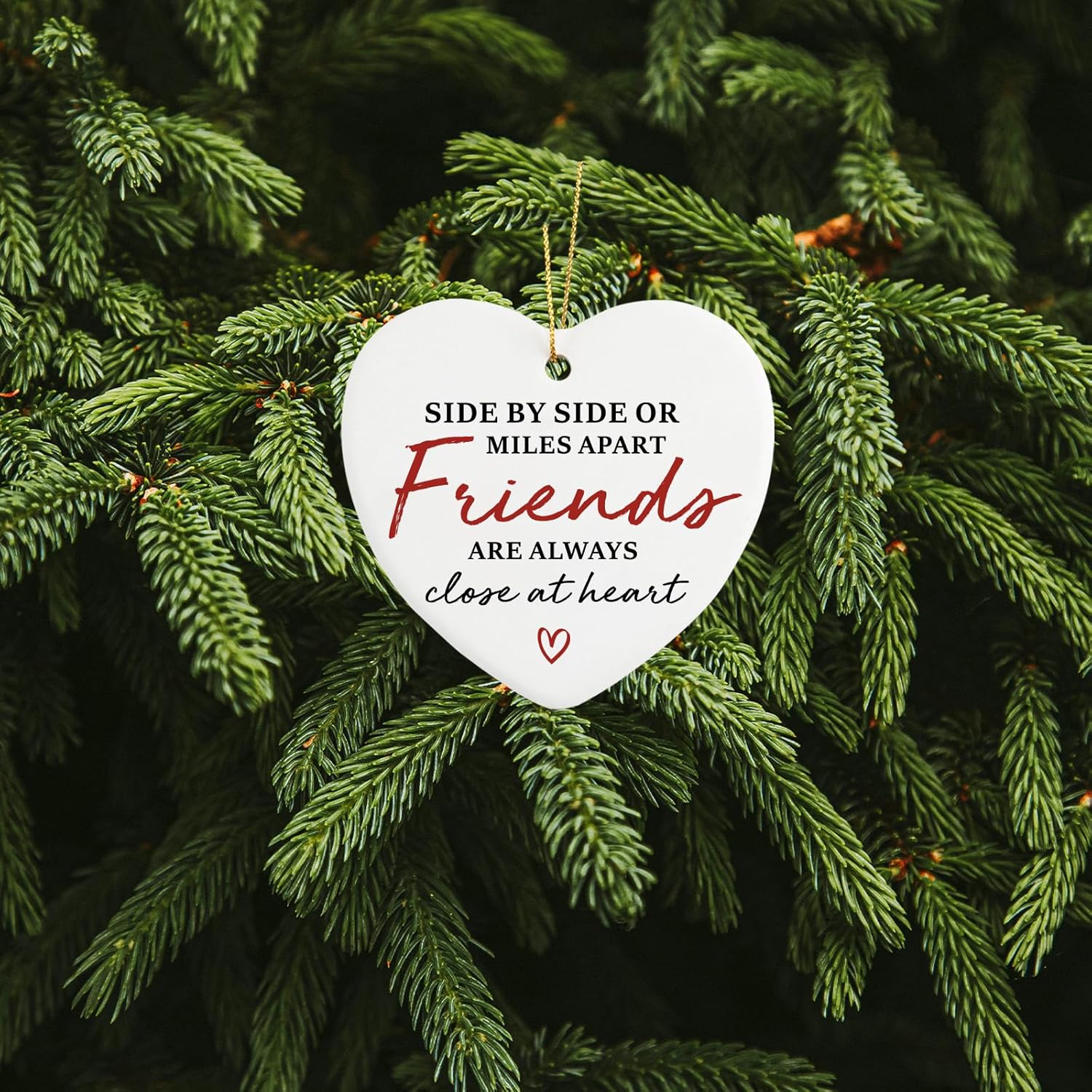 Unique Friendship Ornament for Best Friends