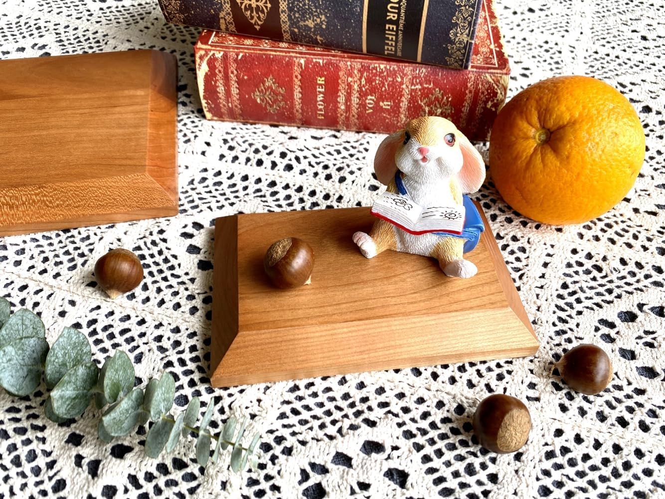 Solid Cherrywood Pedestal Display Base