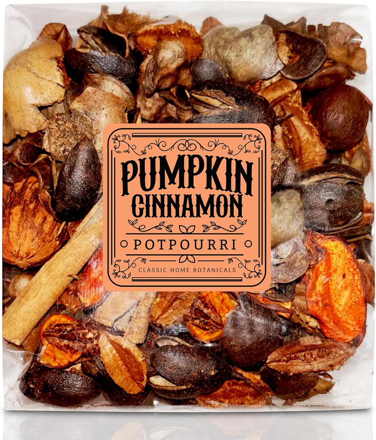 Pumpkin Cinnamon Fall Potpourri Bag - Cozy Autumn Scent