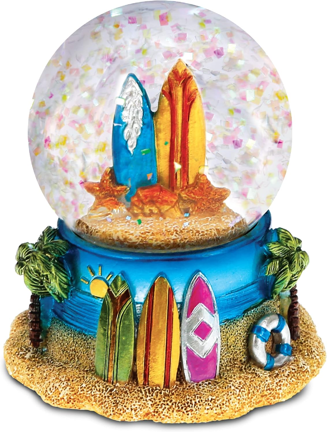 CoTa Global Cool Summer Surf Boards Snow Globe