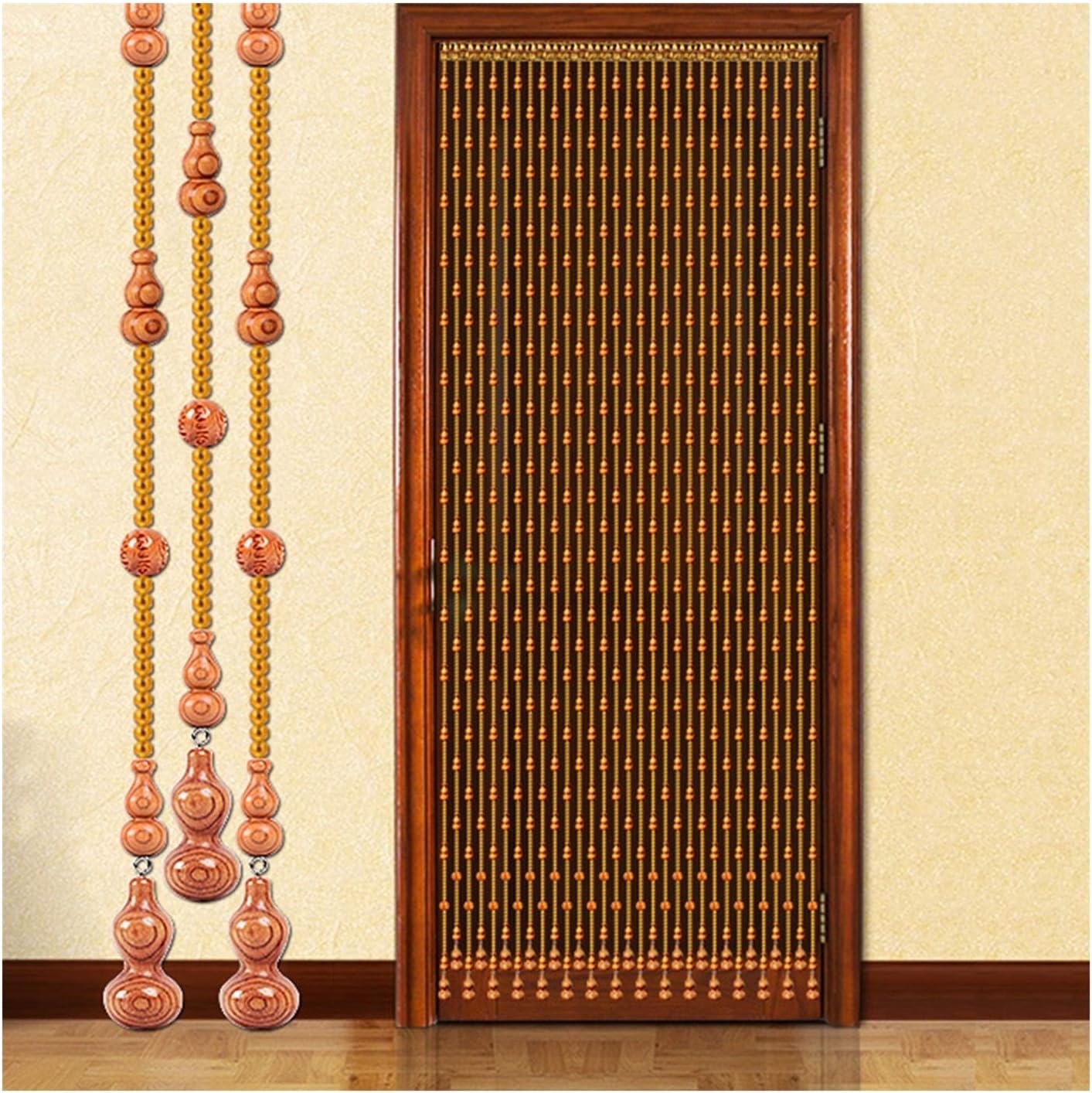 Wooden Bead Curtain for Doors and Windows