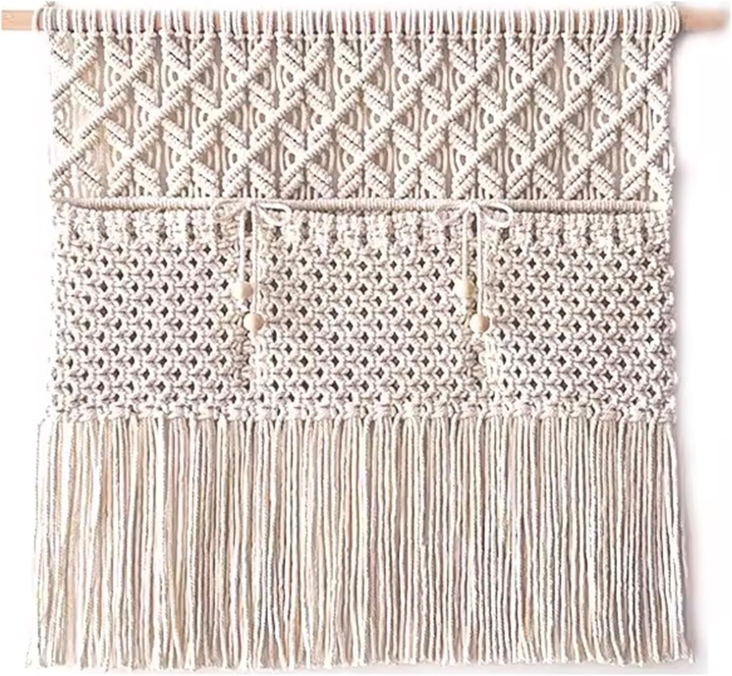 Macrame Curtains Cotton Macrame Wedding Backdrop Doorway Drapes