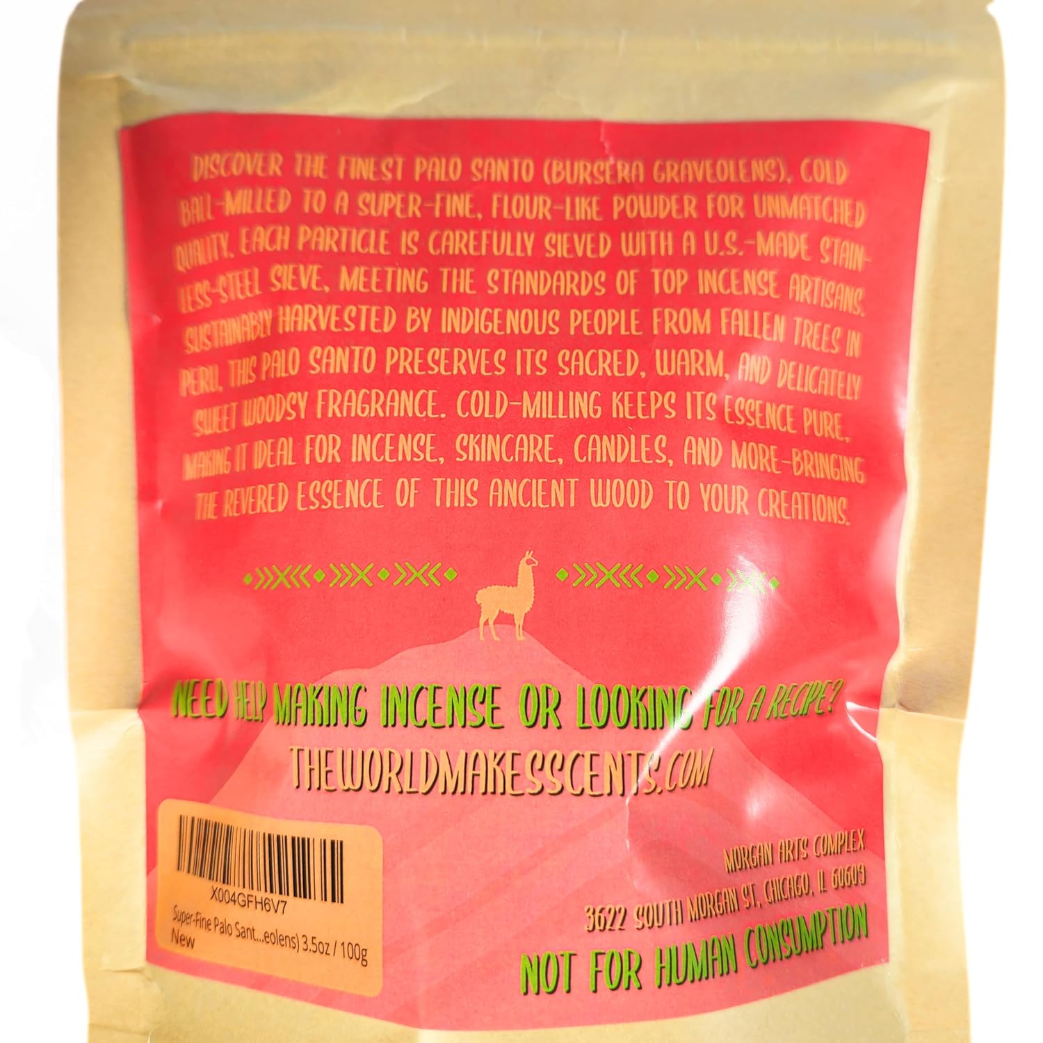 Super-Fine Palo Santo Powder 2oz