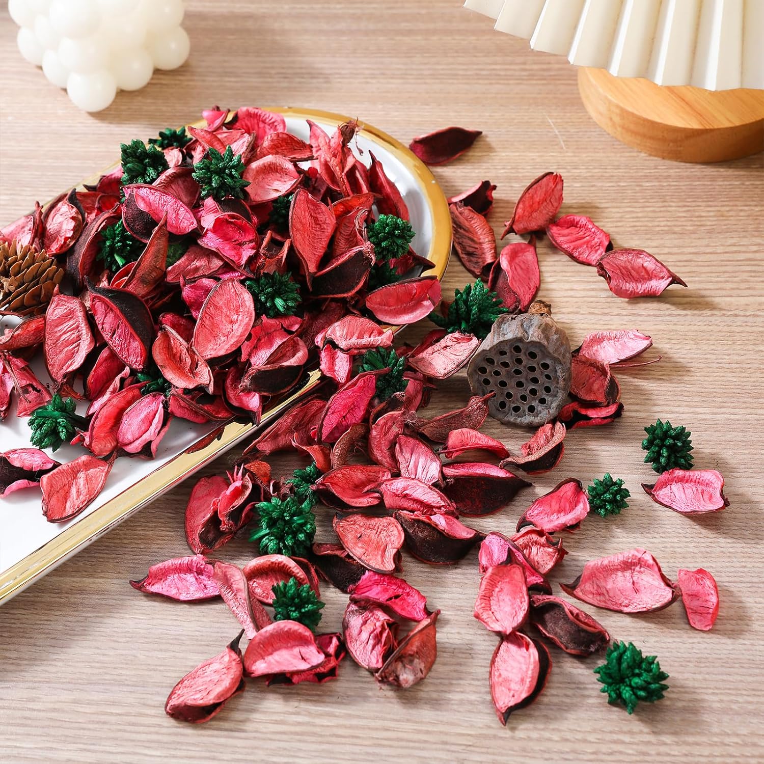 Rose Red Potpourri Bags for Home Decor