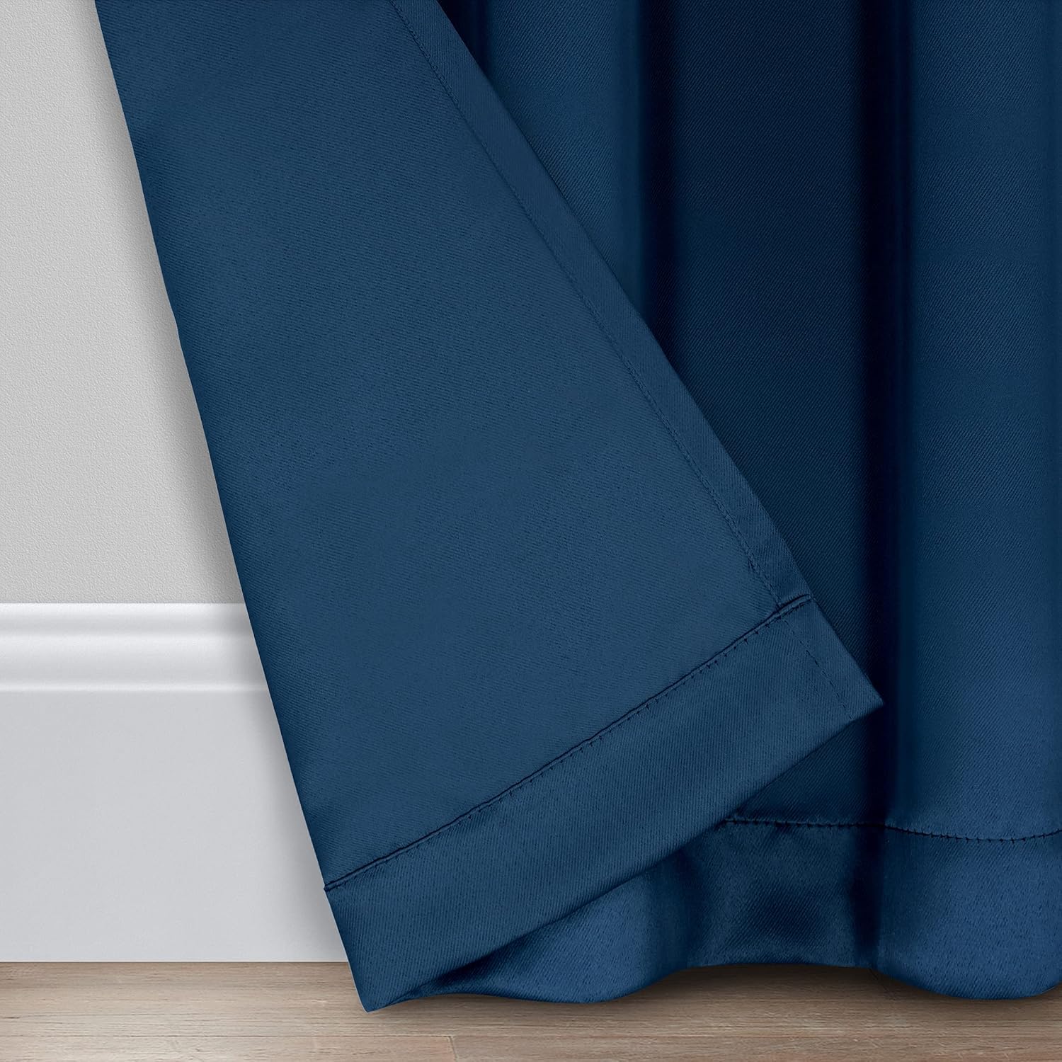 Eclipse Room Darkening Curtains Indigo 37x95 Single Panel