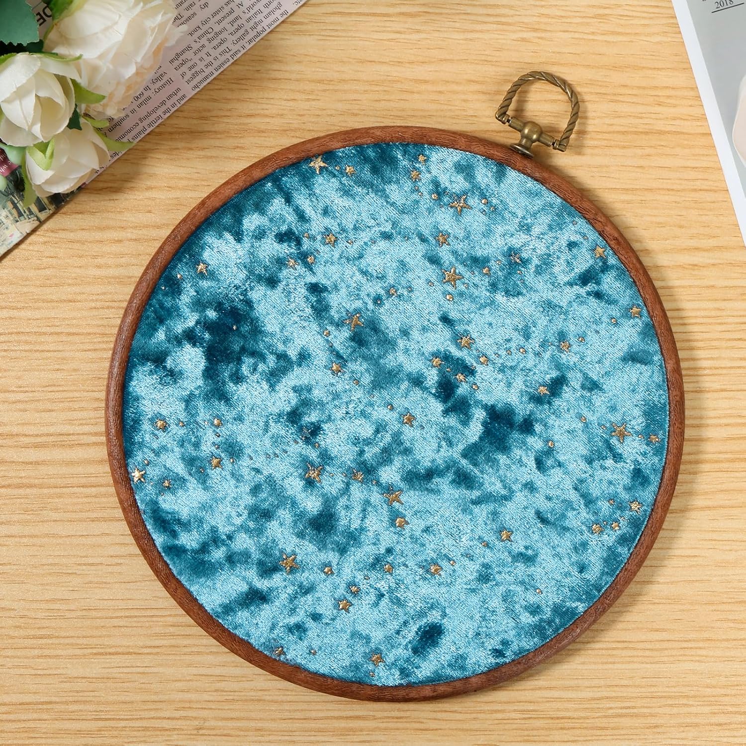 3Pcs Corduroy Pin Display Board Vintage Brooch Holder