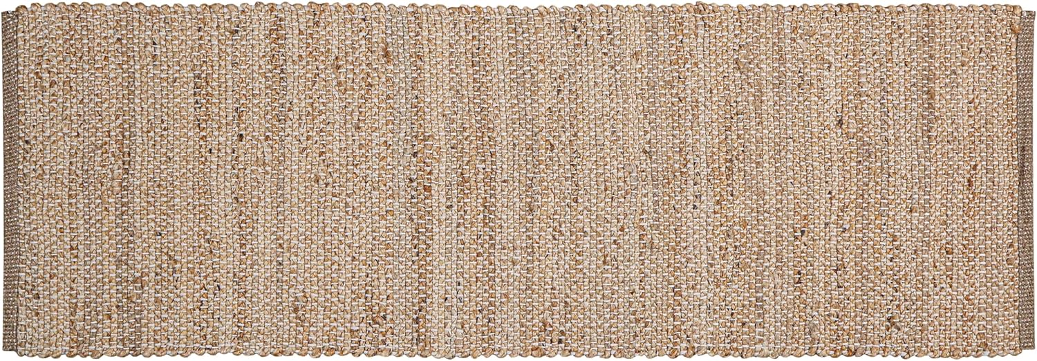 Hausattire Jute Woven Runner Rug 2x6 Natural