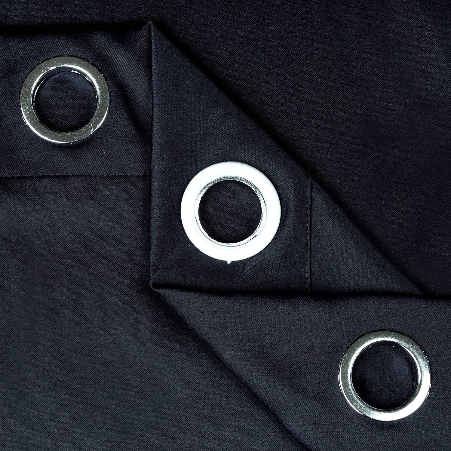 MDS Blackout Curtain Panels 42x54 Inch Black