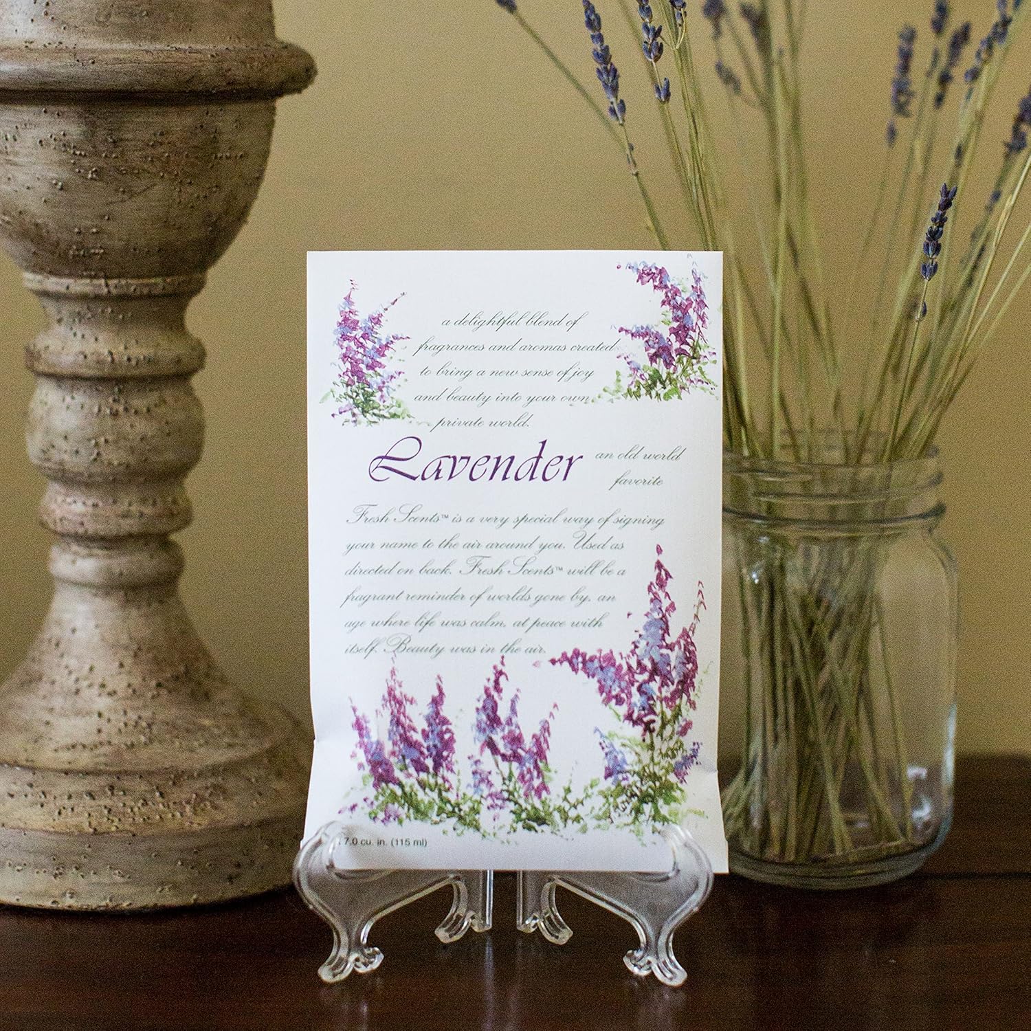 Fresh Scents Scented Sachet Packet Lavender 6 Pack