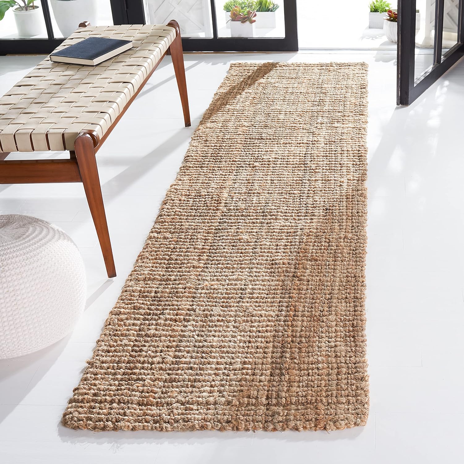 SAFAVIEH Natural Fiber Runner Rug 23 x 11 Handmade Jute