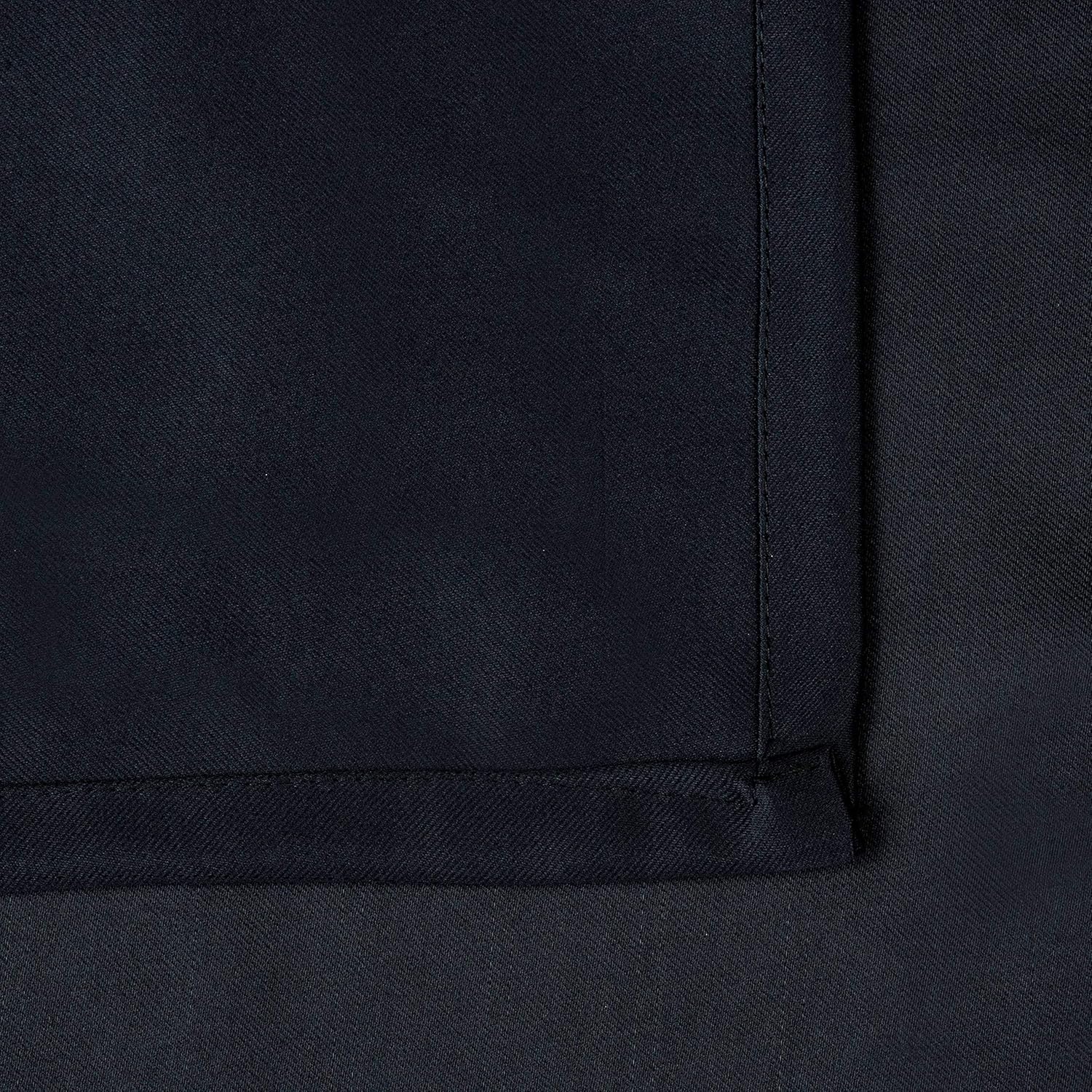 MDS Blackout Curtain Panels 42x54 Inch Black