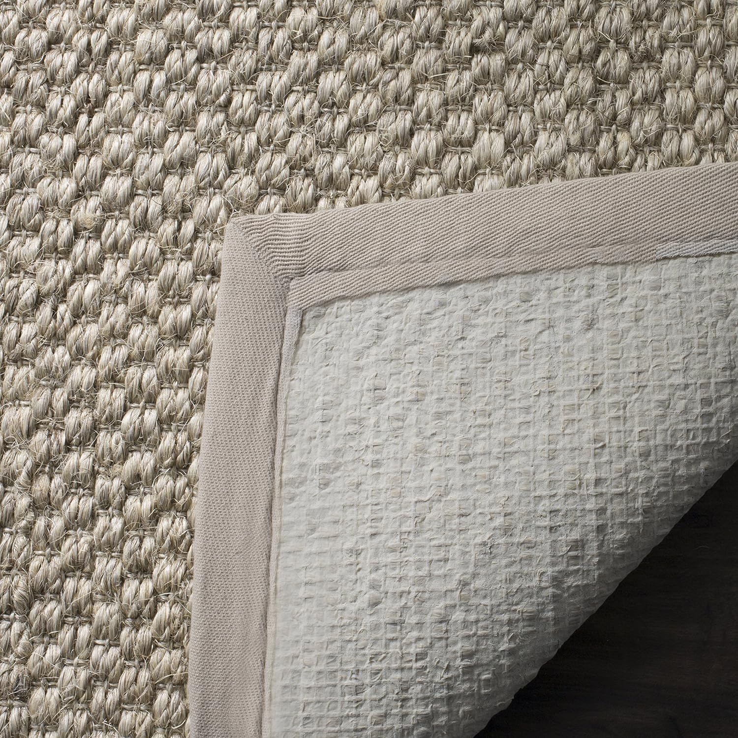 SAFAVIEH Natural Fiber Accent Rug 2x3 Marble Sisal Design